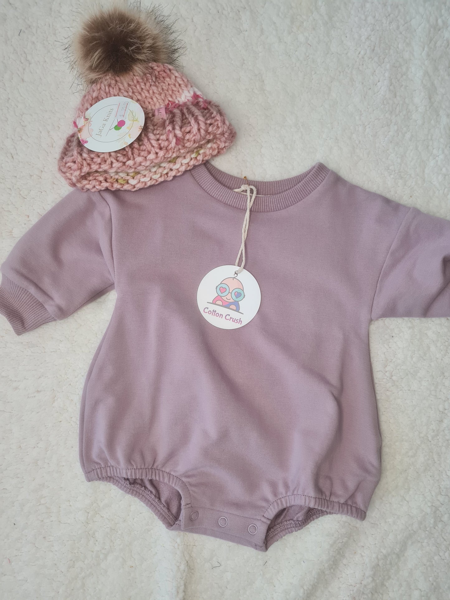 Baby Organic Cotton Bubble Onesie