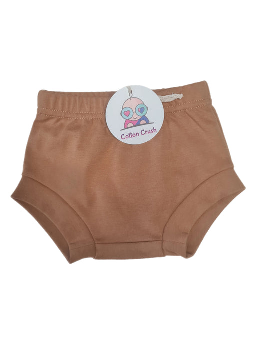 Organic Cotton Bloomers Brown