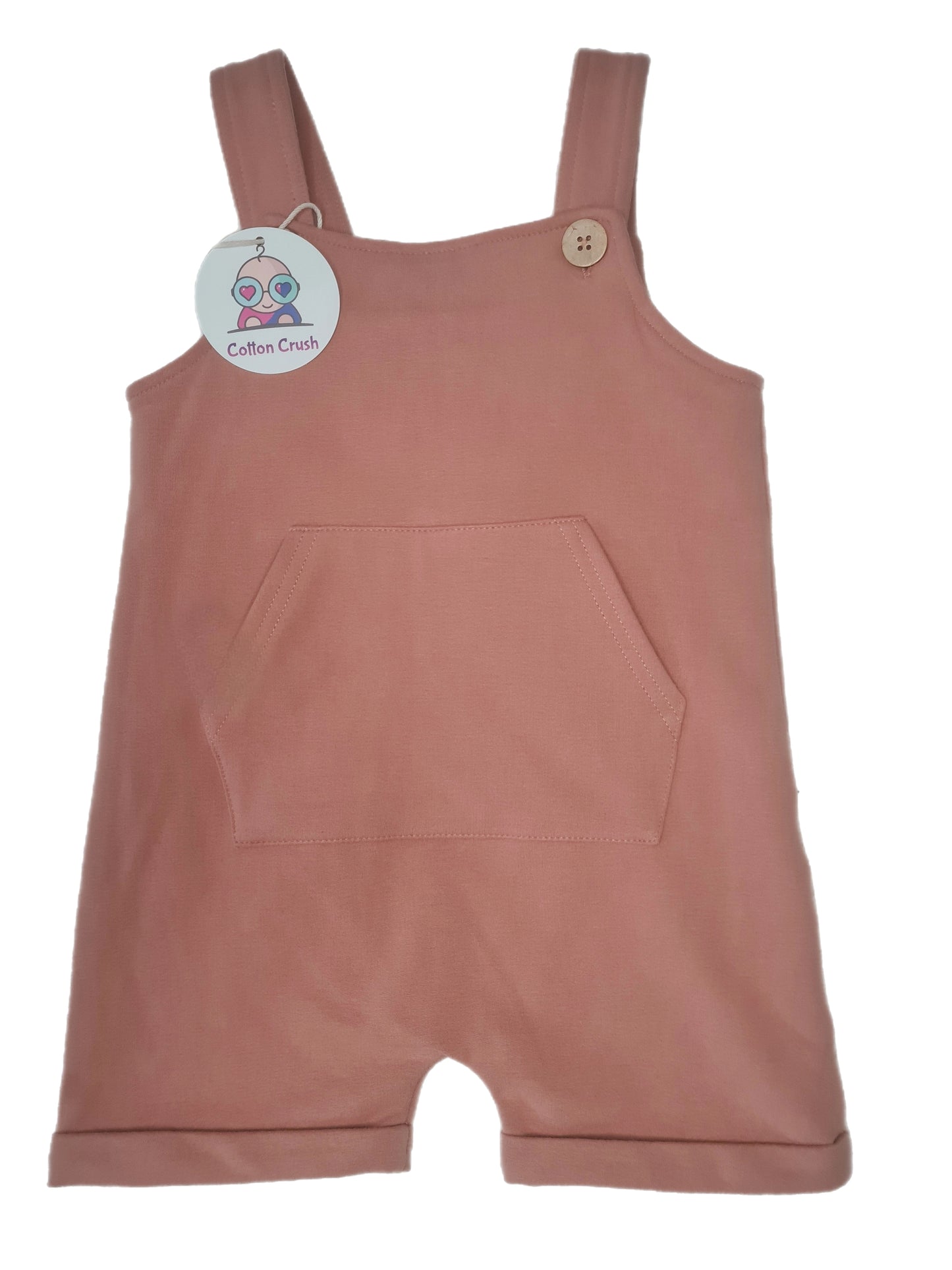 Organic Cotton Dungarees Amber