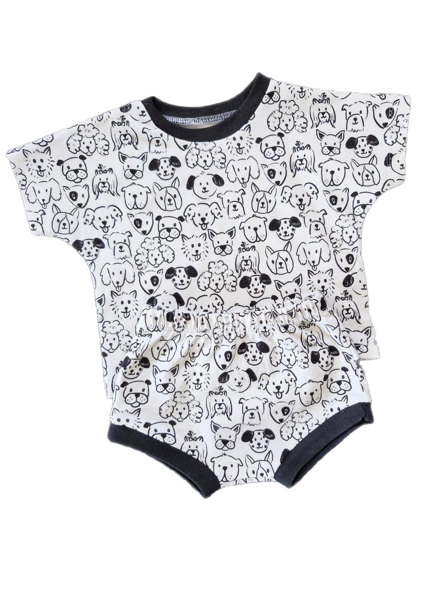 Boxy Tee and Shorties Baby Sets