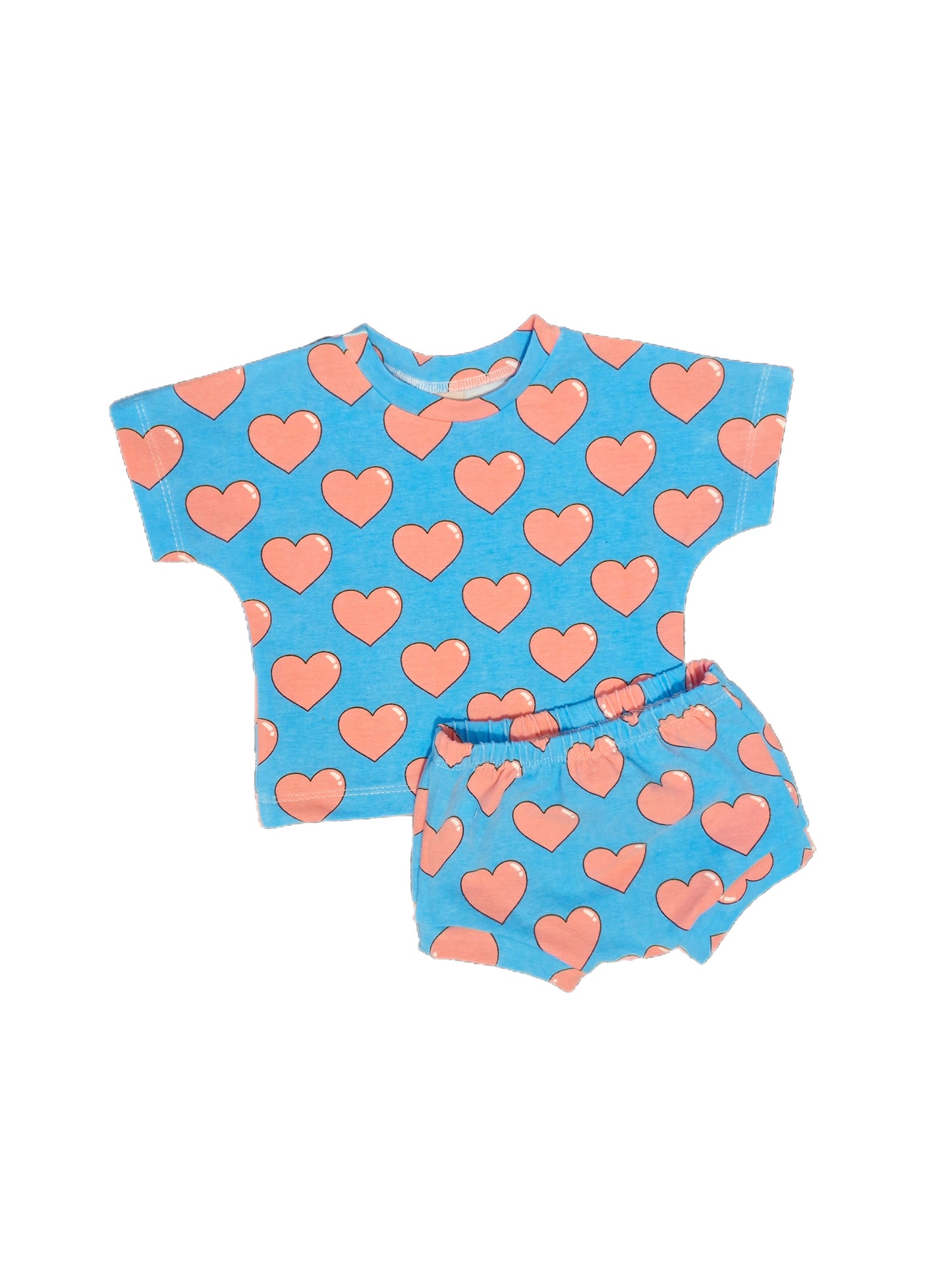 Boxy Tee and Shorties Baby Sets