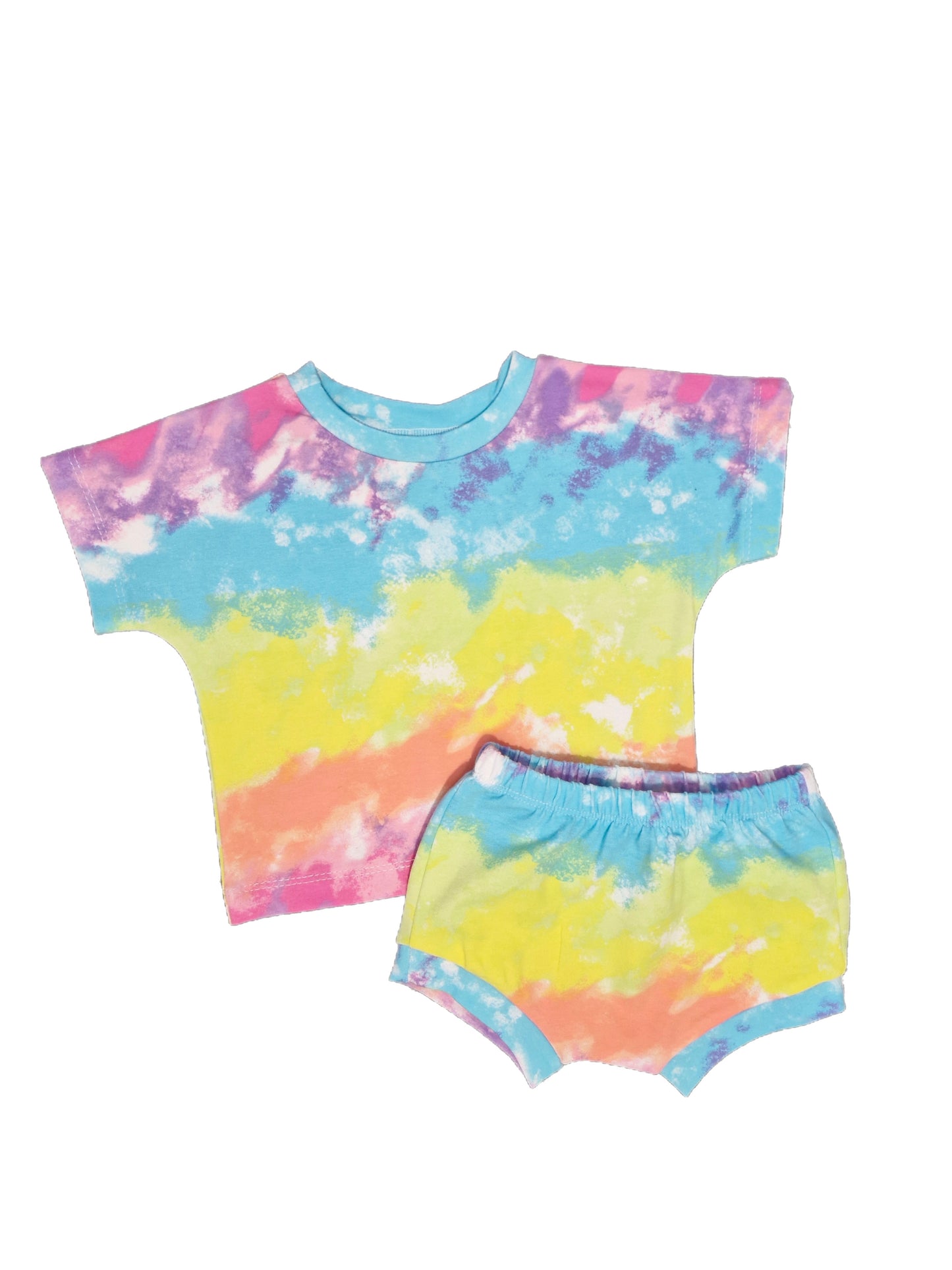 Boxy Tee and Shorties Baby Sets