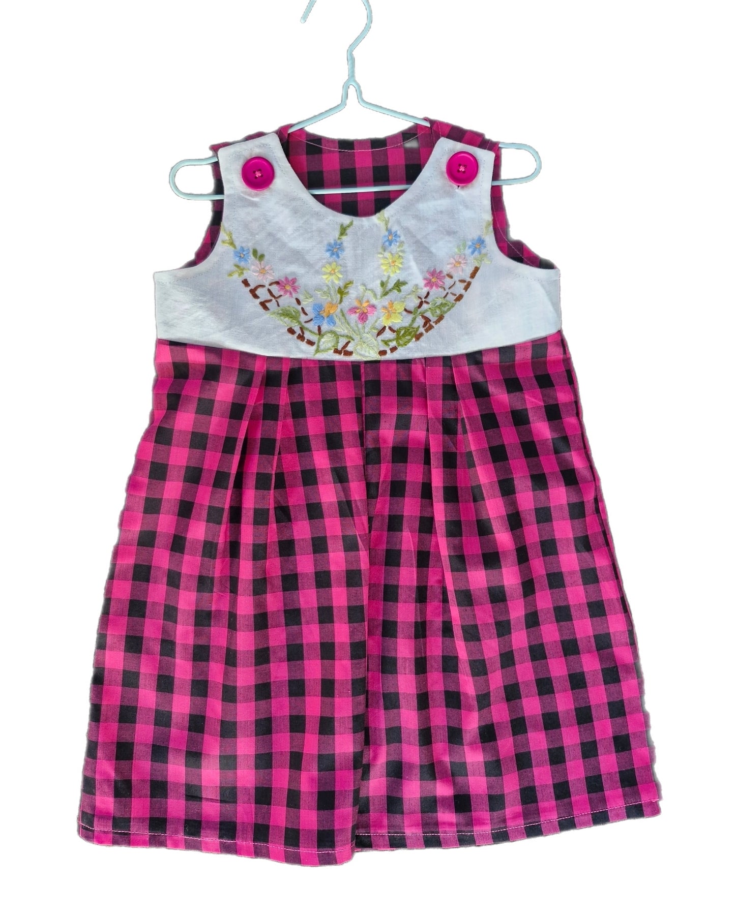 Upcycled Girls Wide Leg Dungarees