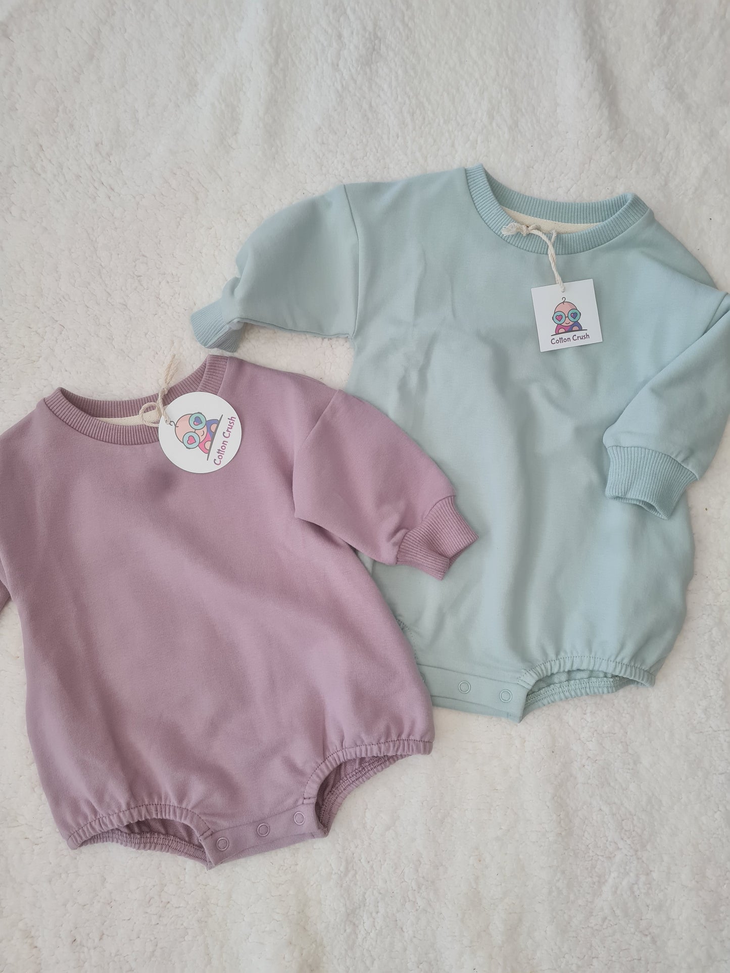 Baby Organic Cotton Bubble Onesie